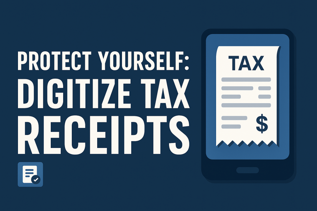 digitize tax receipts